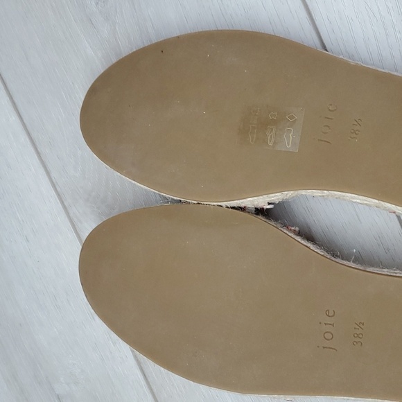 NEW Joie Womens Espadrille Flats Lace Up shoes sz 38.5/8.5 - Picture 10 of 12